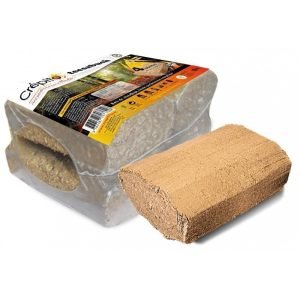 Alternative view of Troncos de madera prensada Tecsabuch Crépito: 100% natural (palet de 1T)