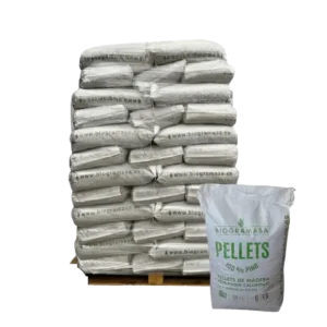 Biogramasa Pellets – Palet de 72 sacos de 15 kg
