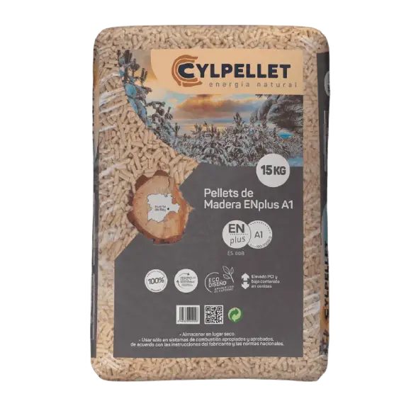 CYL Pellet – Palet de 77 sacos de 15 kg
