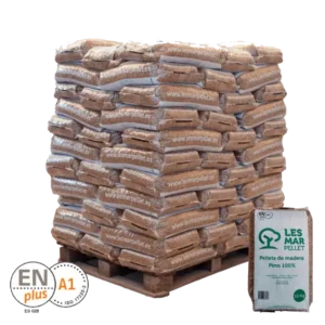 Lesmar pellet – 77 sacos de pellets