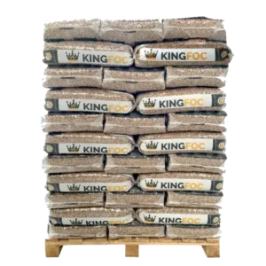 Palet de 77 sacos de pellets KINGFOC