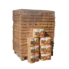 Troncos de madera prensada Tecsabuch Crépito: 100% natural (palet de 1T)